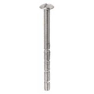 Richelieu BP2900 Machine Screw, 2 in L, Imperial Thread, Large Truss Head, Type B Point, Steel, Zinc-Plated, 12 BAG