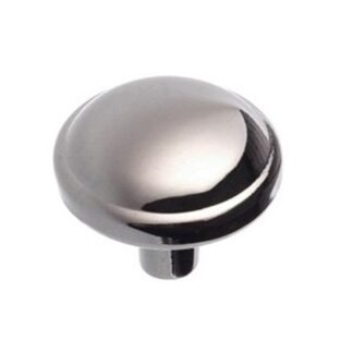 Richelieu Village Series BP0218140 Knob, 15/16 in Projection, Metal, Chrome