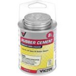 Genuine Victor 22-5-10599-VF Rubber Cement, 8 oz, Can