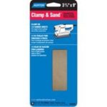 NORTON 48335 Multi-Stand Sheet, 3-2/3 in W, 9 in L, 60, 100, 150 Grit, Coarse/Fine/Medium, Aluminum Oxide Abrasive