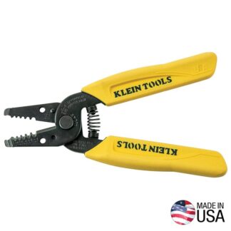 Klein-Kurve 11045 Wire Stripper, 10 to 18 AWG Wire, 10 to 18 AWG Solid Stripping, 6-1/4 in OAL, Textured Handle