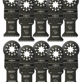 Imperial Blades Starlock IBSL200-10 Standard Blade, 18 TPI, HCS, 10/PK