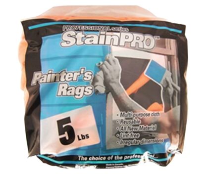 StainPro 806 Painter's Rag, Cotton Jersey, COLOURED