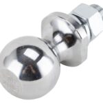 Vulcan TD-01 Hitch Ball, 1-7/8 in Dia Ball, 3/4 in Dia Shank, 2,000 lb Gross Towing