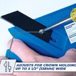 Kreg KMA2800 Crown Molding Tool, Plastic, For: Crown Molding up to 5-1/2 in W with 12 in Saw