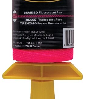 Stringliner 25462 Line Reel, 500 ft L Line, Fluorescent Pink Line