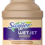 Swiffer WetJet 77133 Wood Floor Cleaner Solution Refill, 1.25 L Bottle, Liquid, Fresh, Clear