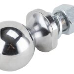 Vulcan TD-04 Hitch Ball, 2 in Dia Ball, 3/4 in Dia Shank, 3,500 lb Gross Towing