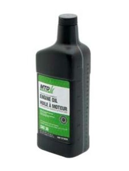 Atlas 490-000-B025 Lawn Mower Engine Oil, 30, 20 oz, Bottle