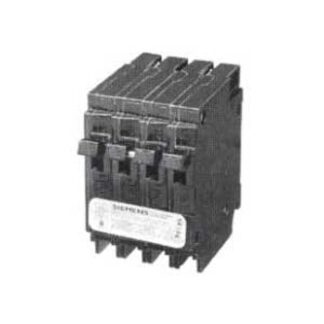 Siemens Q21515CTNC Circuit Breaker, 15 A, 2 -Pole, 120/240 VAC, Common Trip, Plug Mounting, Black