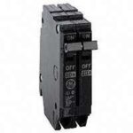 GE Industrial Solutions THQP240 Feeder Circuit Breaker, Type THQP, 40 A, 2 -Pole, 120/240 V, Plug Mounting