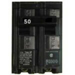 Siemens Q250 Circuit Breaker, Mini, 50 A, 2 -Pole, 120/240 V, Fixed Trip, Plug Mounting