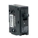 Siemens Q130 Circuit Breaker, Mini, 30 A, 1 -Pole, 120 V, Fixed Trip, Plug Mounting