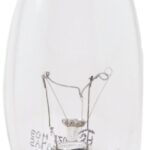 Sylvania 13651 Incandescent Lamp, 40 W, B10 Lamp, Medium Lamp Base, 372 Lumens, 2850 K Color Temp, 1500 hr Average Life Sells in Quantity of 6