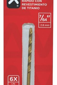 Task T90764 Drill Bit, 7/64 in Dia, 1/PK