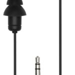 Plugfones Guardian PG-BB Earphones, 23/26 dB SPL, Black