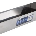 Vulcan C052253L Drywall Mud Pan, 120 cu-in Capacity, 14-1/4 in L Bottom, 2-3/4 in W Bottom, Stainless Steel