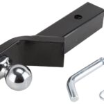 Vulcan HBB04 Hitch Kit, Steel, Silver/Black, Chrome/Powder Coated/Zinc Plated, For: Trailer Towing, 3 -Piece