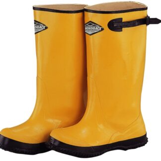 Diamondback RB001-8-C Over Shoe Boots, 8, Yellow, Rubber Upper, Slip on Boots Closure