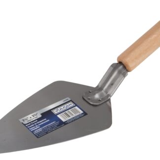 Vulcan PT-120253L Masonry Trowel, 7-1/2 in L Blade, 3.75 in W Blade, Comfort Grip Handle