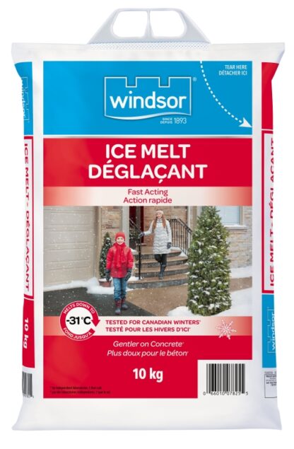 Windsor Action Melt 7825 Ice Melter, Granular, Blue, 10 kg Bag