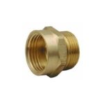 Moen M-Line Series M6815 Hose Connector, 3/4 in, Female Hose x MIP, Solid Brass Sells in Quantity of 6