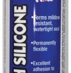 Flame Control WZ06302 Silicone Sealant, White, 300 mL Sells in Quantity of 12