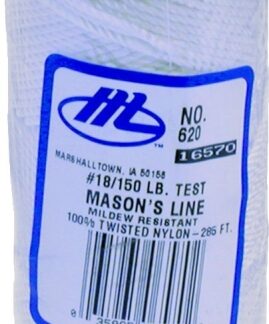 Marshalltown 620 Mason Line, 285 ft L Line, White Line