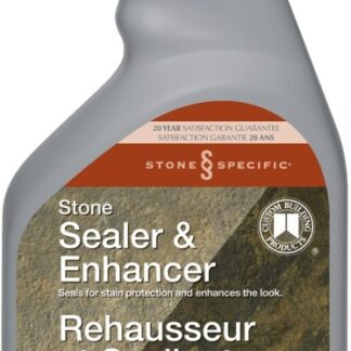 Custom StoneSpecific CSSSESQT-3 Stone Enhancer and Sealer, Milky White, 946 mL Bottle Sells in Quantity of 3