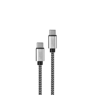 PowerZone KL-029X-2M-TYEP C Charging Cable, Type C, Type C, 6 ft L