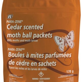 Recochem PARA-ZENE 10-861 Moth Ball, 170 g, Cedar Sells in Quantity of 8