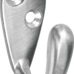 National Hardware SPB1425 N830-142 Robe Hook, Zinc, Satin Nickel