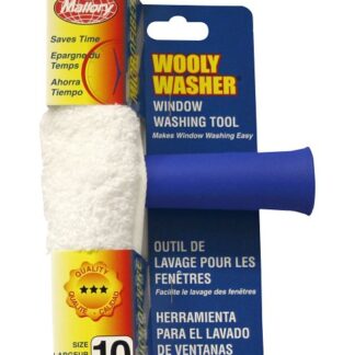 Mallory 832-10 Wooly Washer, 10 in OAL, White