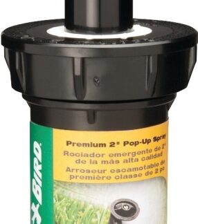 Rain Bird 1802VAN Spray Head Sprinkler, 1/2 in Connection, FNPT, 8 to 15 ft, Plastic