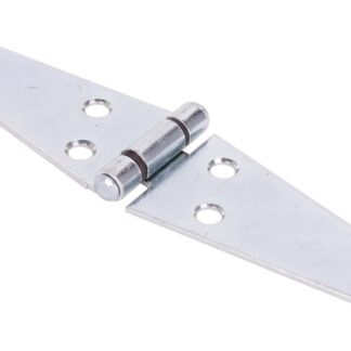 ProSource HSH-Z04-013L Strap Hinge, 2 mm Thick Leaf, Steel, 180 Range of Motion Sells in Quantity of 10