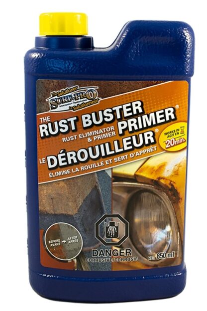 Kosmic Surf Pro B013321L Rust Buster Primer, Liquid, Clear, 850 mL Sells in Quantity of 12