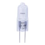 Feit Electric BPQ20T3/CAN Halogen Bulb, 20 W, G4 Lamp Base, JC T3 Lamp, 3000 K Color Temp, 2000 hr Average Life Sells in Quantity of 6