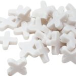 Marshalltown 15487 Tile Spacer, 1/4 in L, Plastic, White