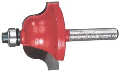 Freud 38-102 Router Bit, 1-3/8 in Dia Cutter, 2-3/8 in OAL, 1/4 in Dia Shank, 4-Cutter, Carbide