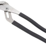 Vulcan JL-NP011 Groove Joint Plier, 10 in OAL, 1-3/8 in Jaw, Black Handle, Non-Slip Handle, 1-3/8 in W Jaw