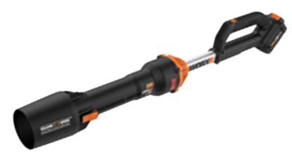 Worx WG543 Leafjet Cordless Leaf Blower, Battery Included, 4 Ah, 20 V, 2 -Speed, 410 cfm Air