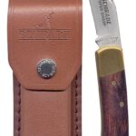 Uncle Henry LB5 Pocket Knife, 2.8 in L Blade, 7Cr17 High Carbon Stainless Steel Blade, 1-Blade