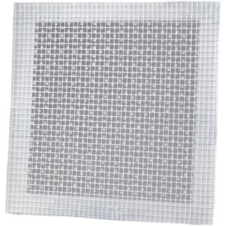 Hyde 18204 Drywall Patch, 4 in L, 4 in W, White