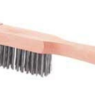 Hyde Richard Series 03250 Wire Brush, 1 in L Trim, Carbon Steel Bristle