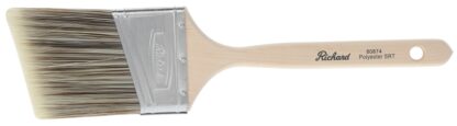 HYDE Richard Pro Platinum 80874 Paint Brush, 3 in W, Polyester Bristle