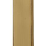 Hy-Ko Prestige Series BR-51PB/1 House Number, Character: 1, 5 in H Character, Brass Character, Brass Sells in Quantity of 3