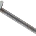 ProFIT 0132139 Hand Drive Roofing Nail, 2 in L, Flat Head, 11 ga Gauge, Steel