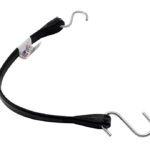 Erickson 06712 Tarp Strap, 18 in L, Rubber, Hook End Sells in Quantity of 10