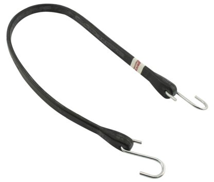 Erickson 06714 Tarp Strap, 34 in L, Rubber, Hook End Sells in Quantity of 10