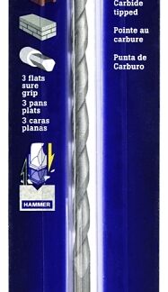 Vulcan 202571OR Drill Bit, 1/4 in Dia, 6 in OAL, Percussion, Spiral Flute, Straight Shank